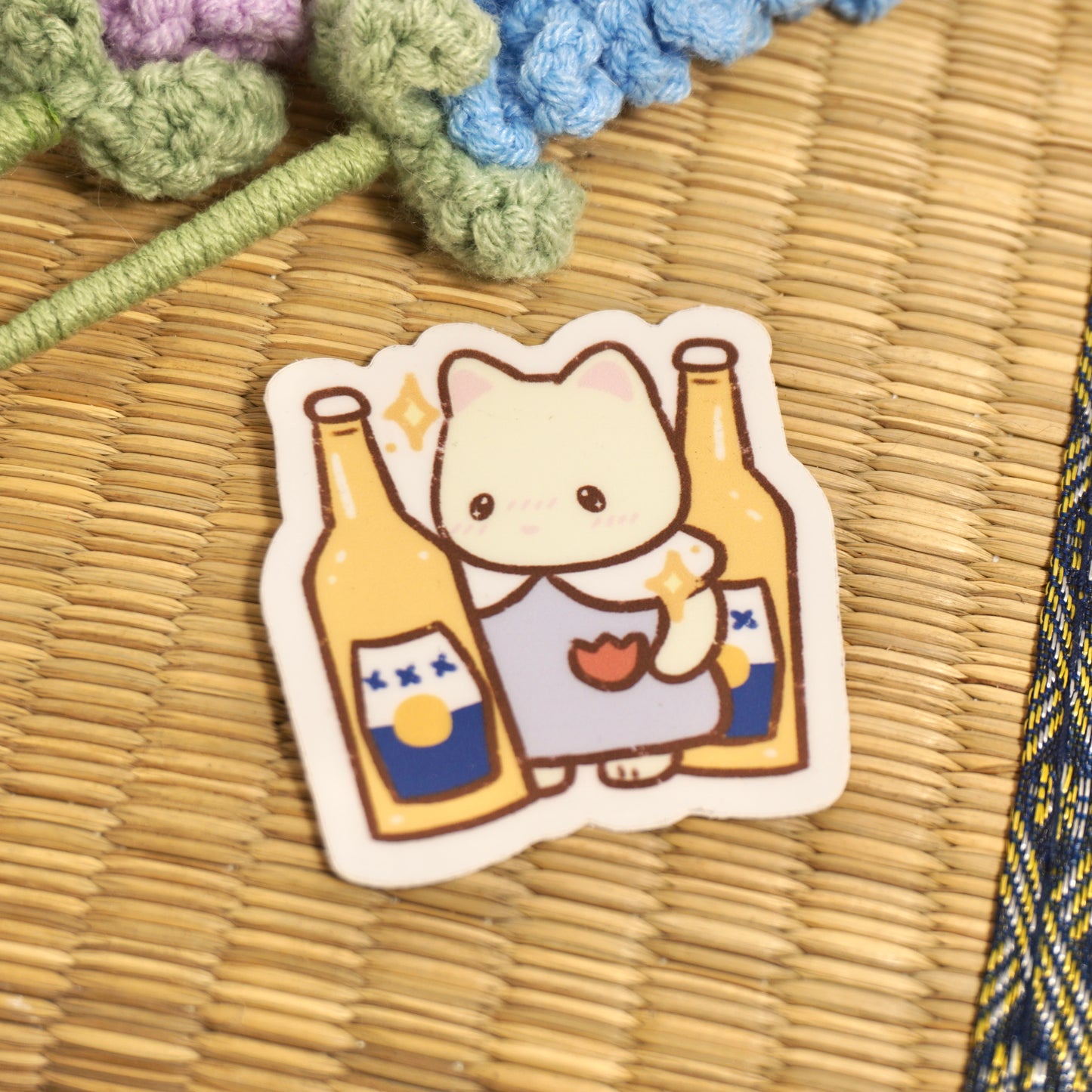 Drunk Sylvanian - Sticker