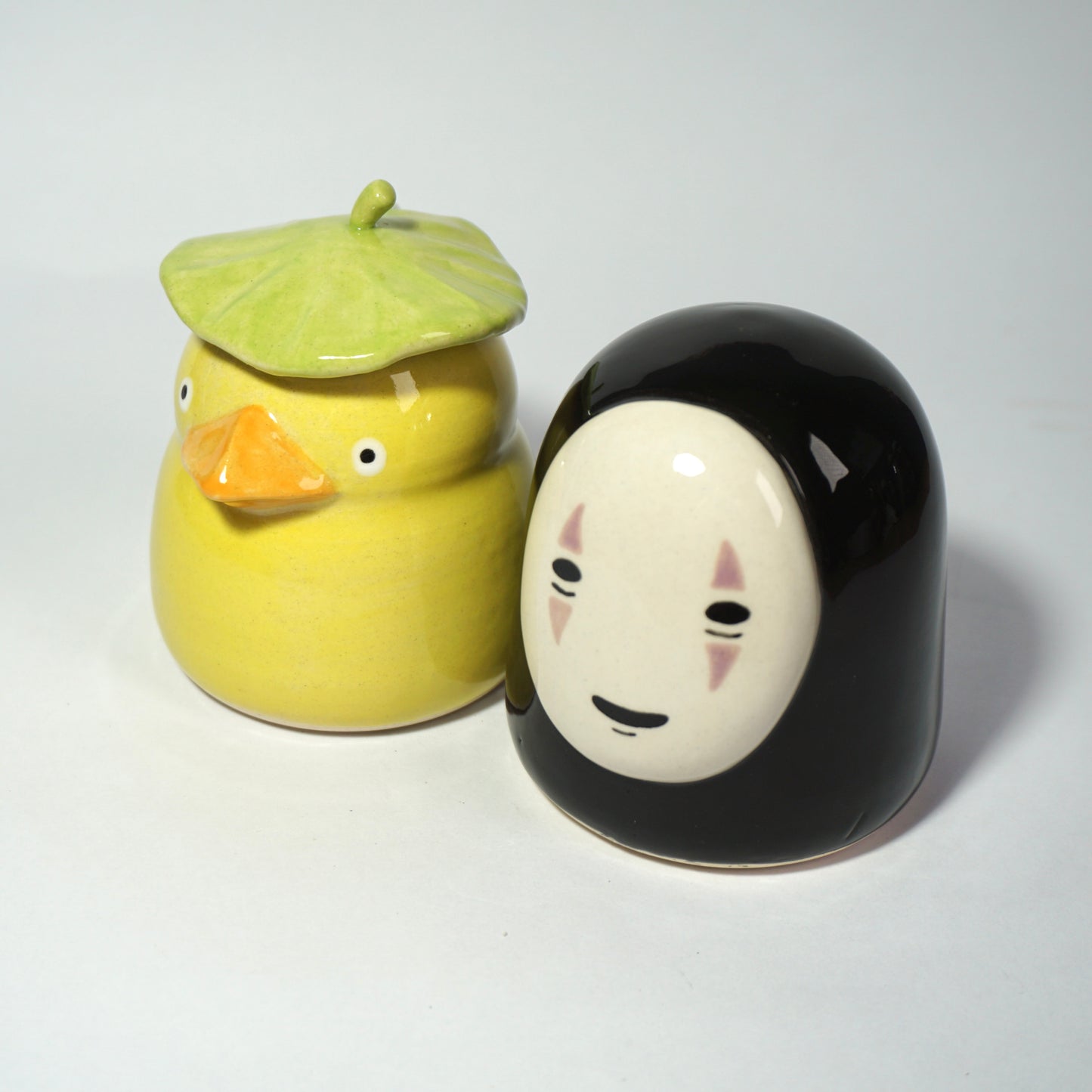 Otori and Kaonashi Salt & Pepper Shaker Set