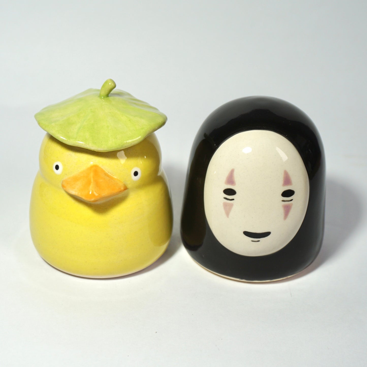 Otori and Kaonashi Salt & Pepper Shaker Set