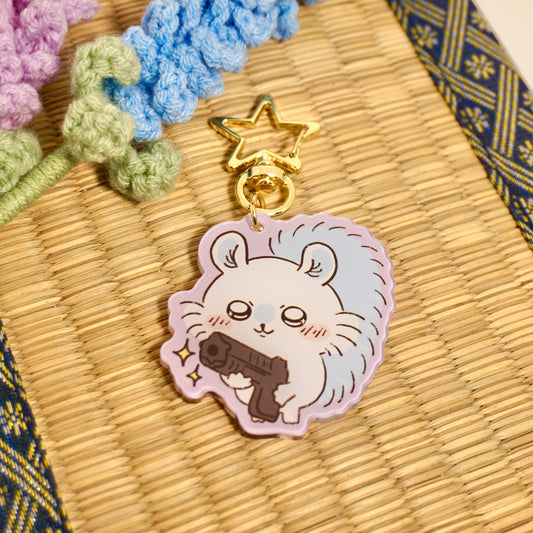 Momonga Pistol - Acrylic Keychain