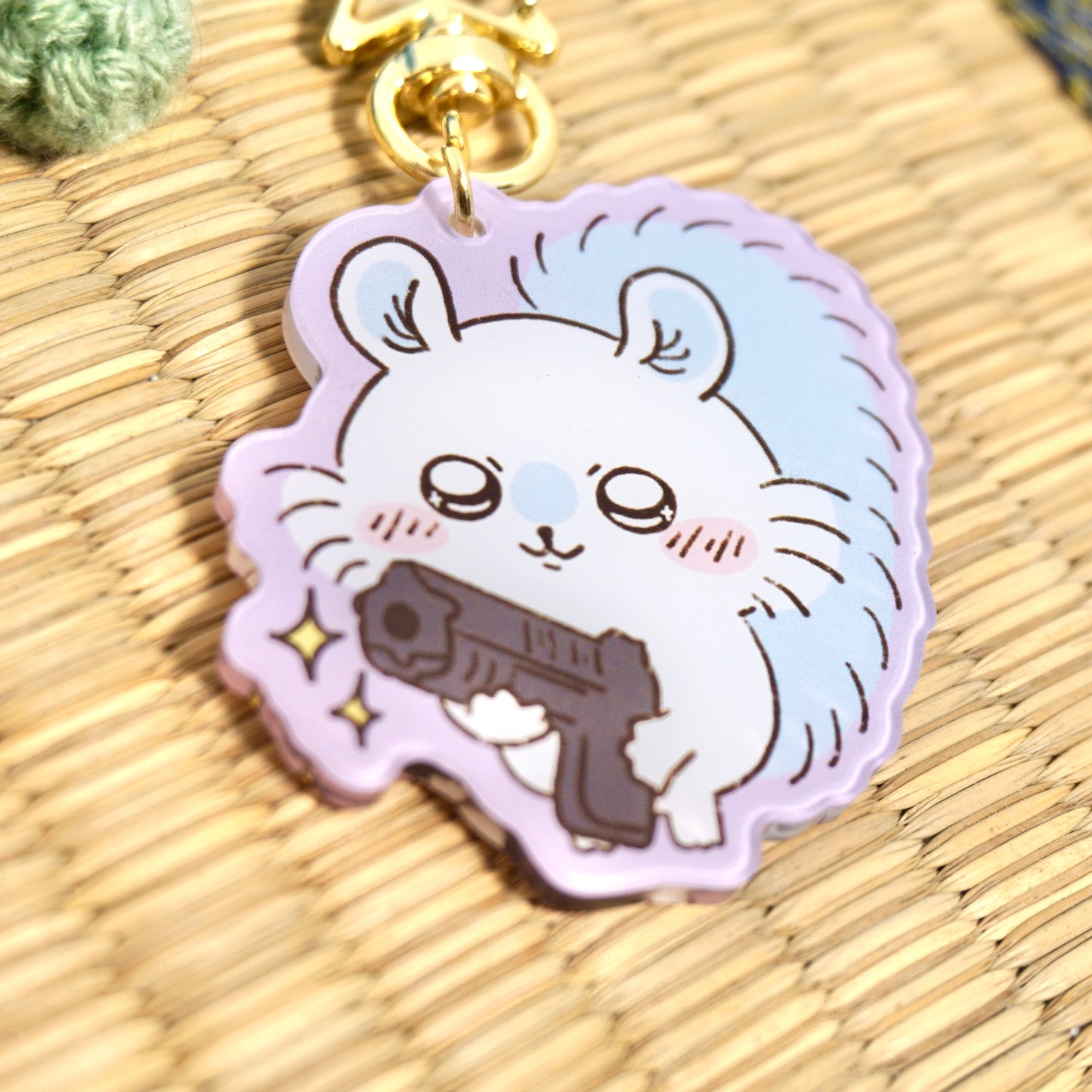 Momonga Pistol - Acrylic Keychain