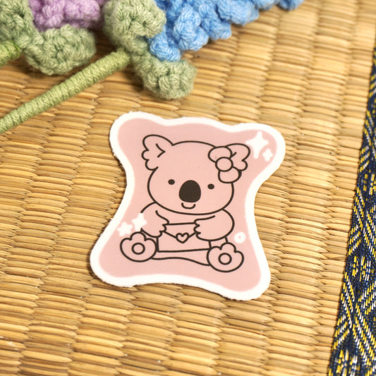 Koala no March (Pink) - Sticker